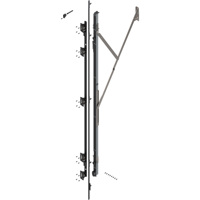 REVEGO uno hinge bracket set right Pocket height 2407-2556 mm