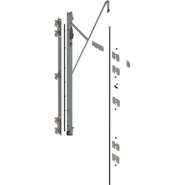 REVEGO duo hinge bracket set left Pocket height 2257-2406 mm