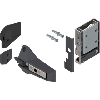 REVEGO duo assembly set for one double door