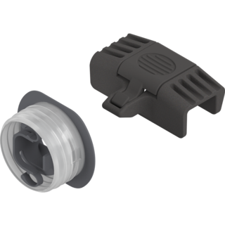 Latch for high and low inner drawers