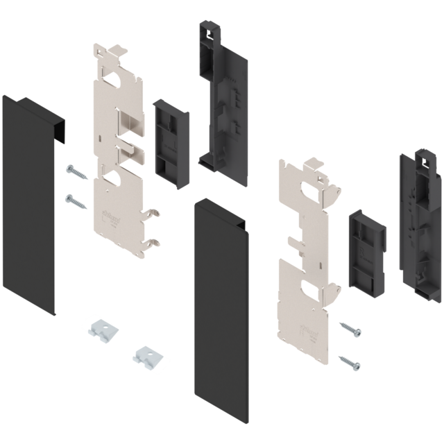 LEGRABOX front fixing set C