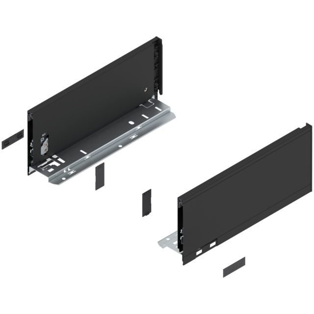 LEGRABOX pure drawer side set height K