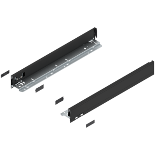 LEGRABOX pure drawer side set height N