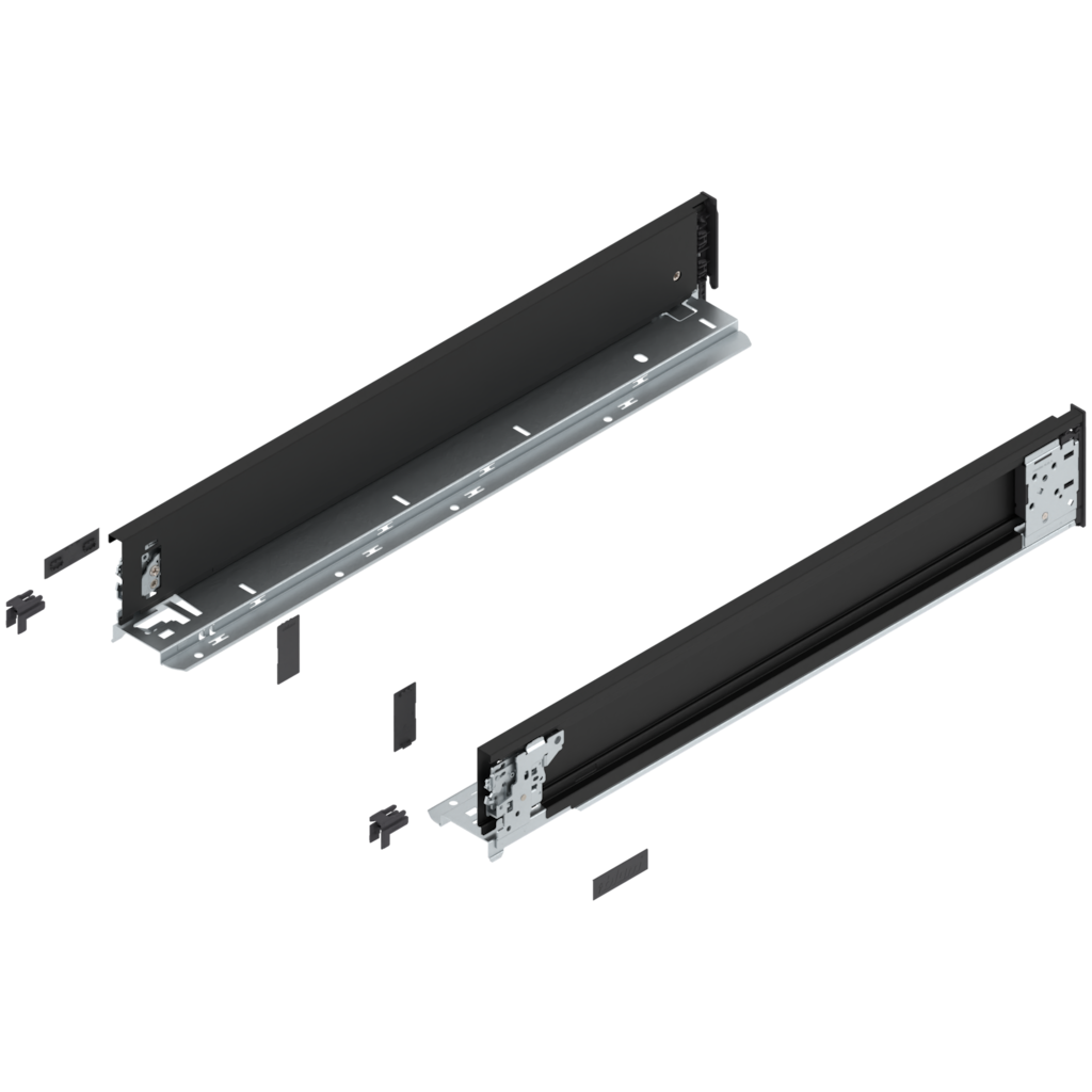 LEGRABOX pure drawer side without decorative element height M
