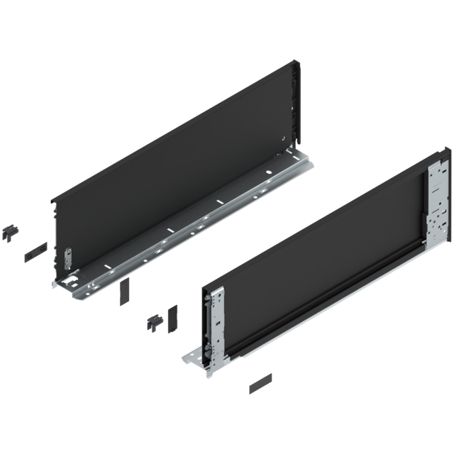 LEGRABOX pure drawer side without decorative element height C