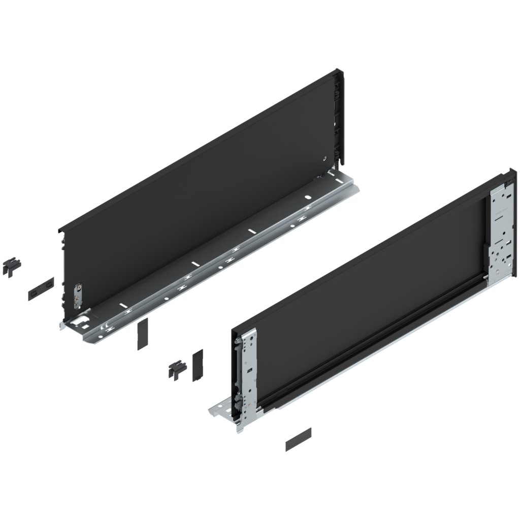 LEGRABOX pure drawer side without decorative element height C