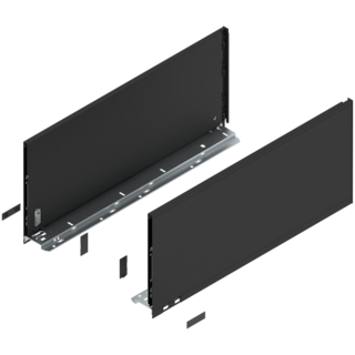 LEGRABOX pure drawer side set height F