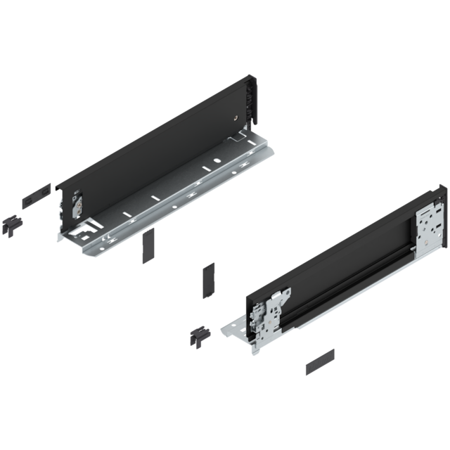 LEGRABOX pure drawer side without decorative element height M