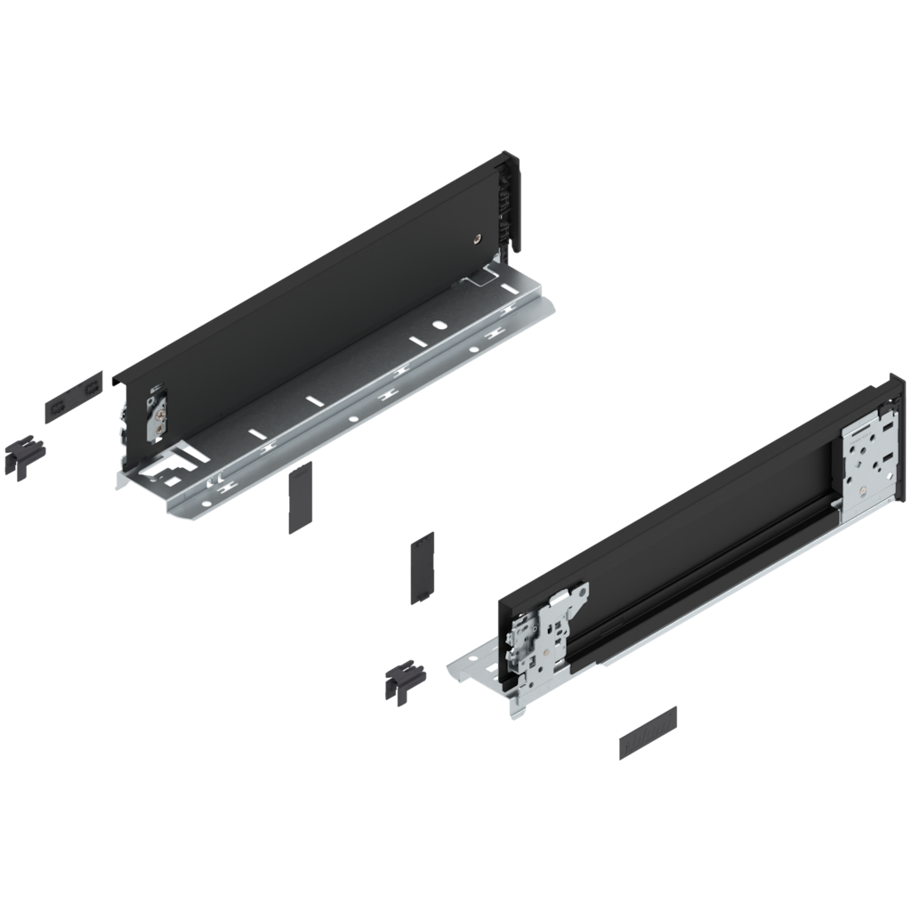 LEGRABOX pure drawer side without decorative element height M