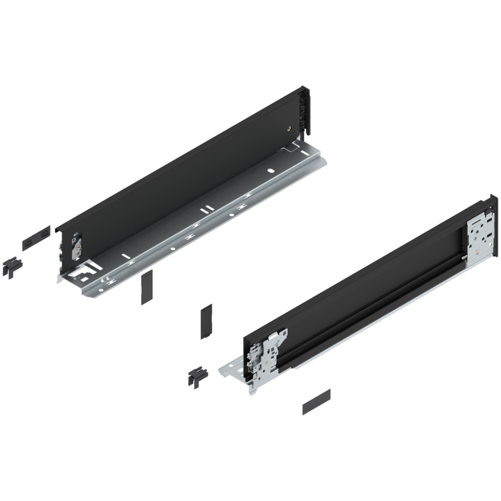 LEGRABOX pure drawer side without decorative element height M