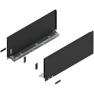 LEGRABOX pure drawer side set height C
