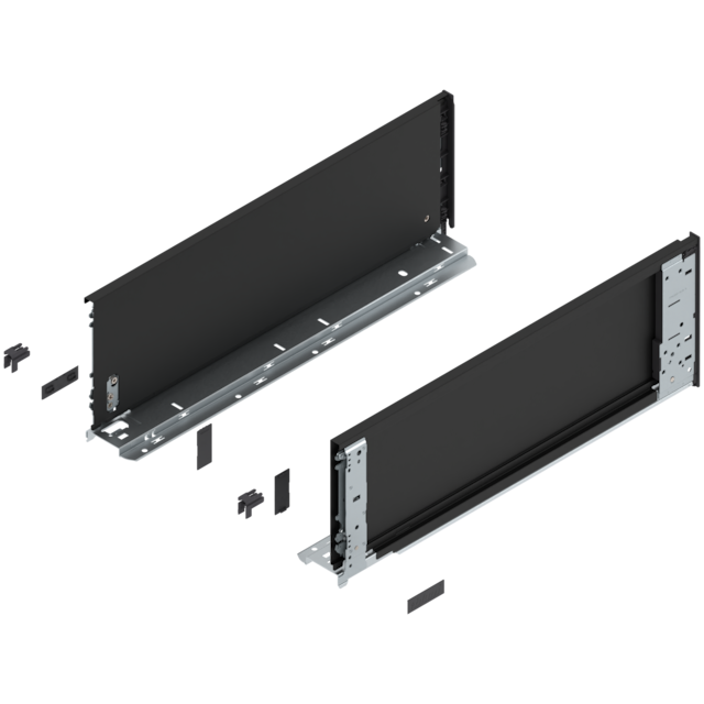 LEGRABOX pure drawer side without decorative element height C