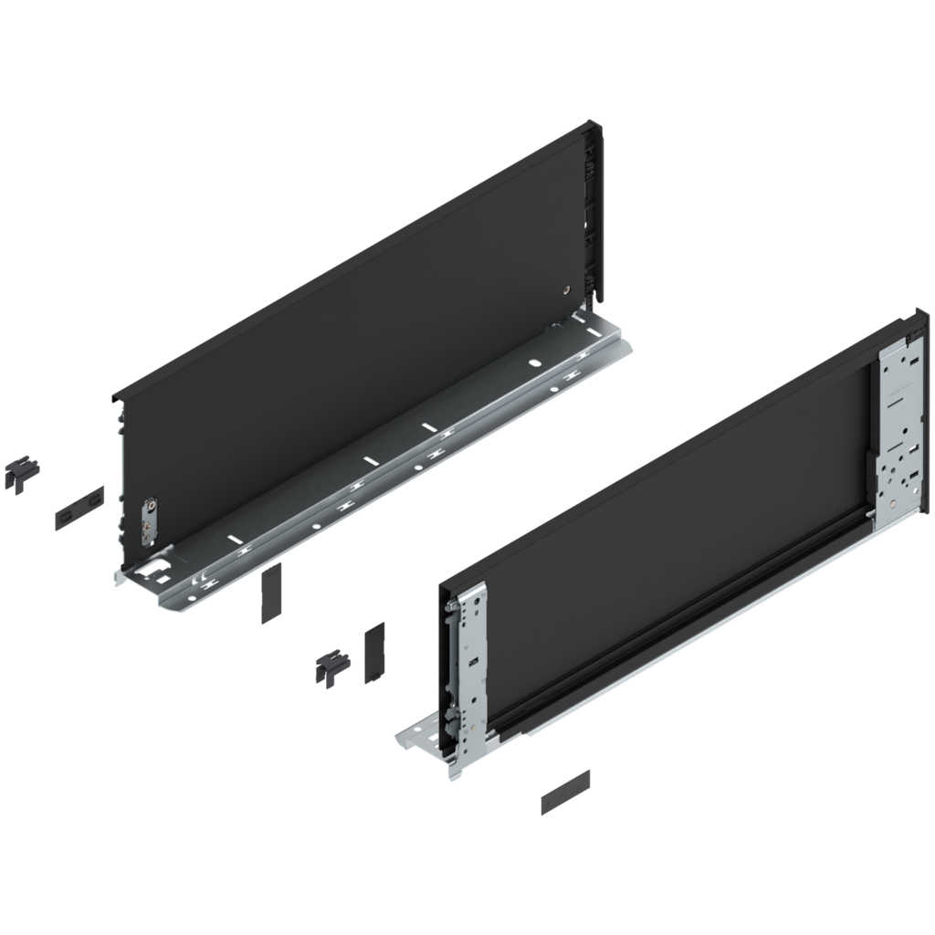 LEGRABOX pure drawer side without decorative element height C