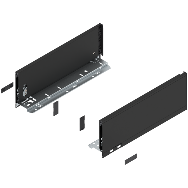 LEGRABOX pure drawer side set height K