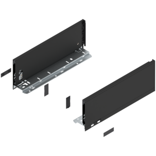LEGRABOX pure drawer side set height K