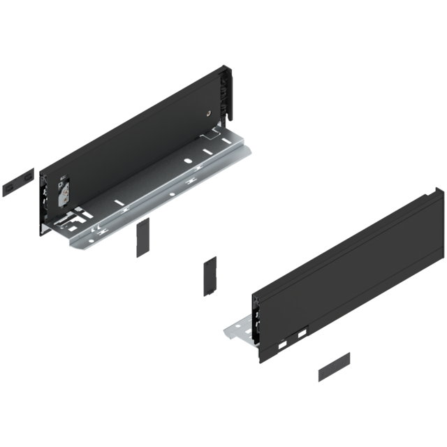 LEGRABOX pure drawer side set height M
