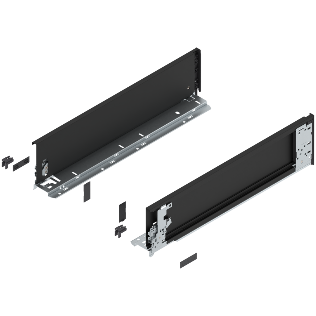 LEGRABOX pure drawer side without decorative element height K