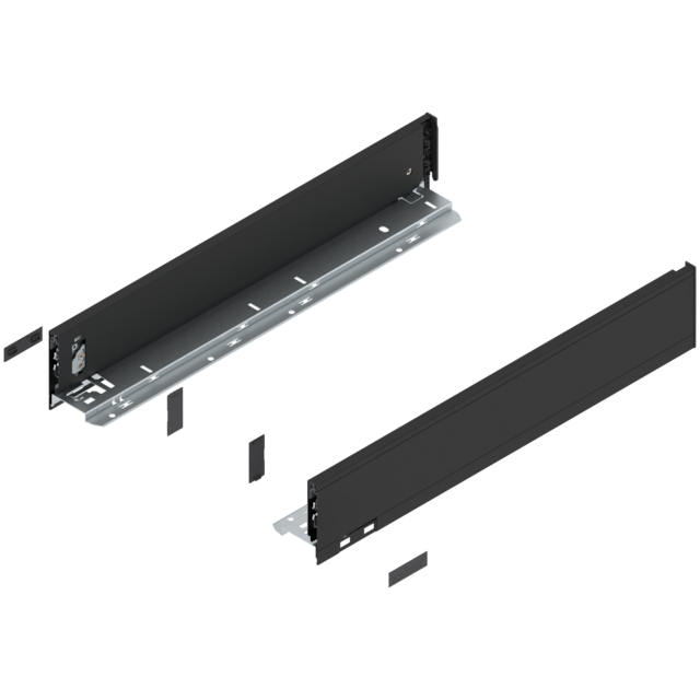 LEGRABOX pure drawer side set height M