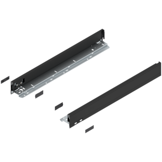 LEGRABOX pure drawer side set height N
