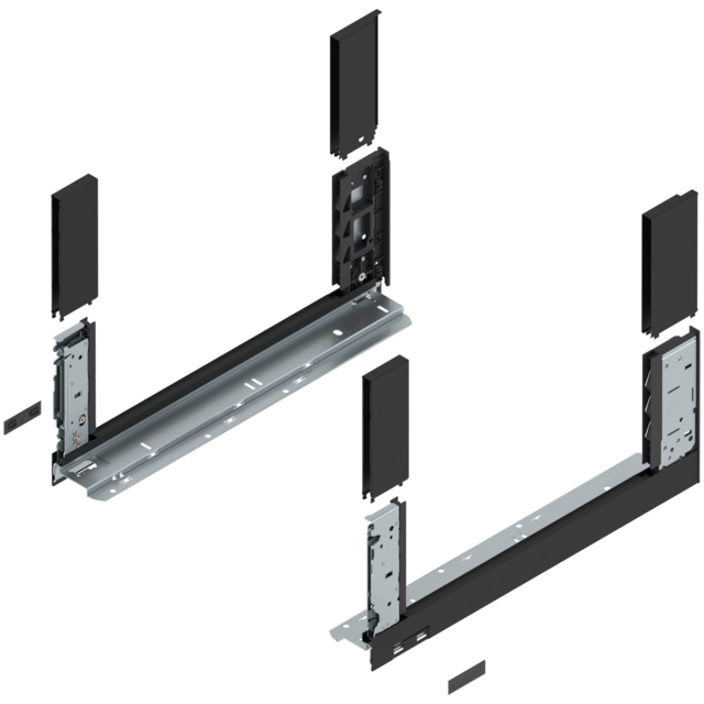 LEGRABOX free drawer side height C