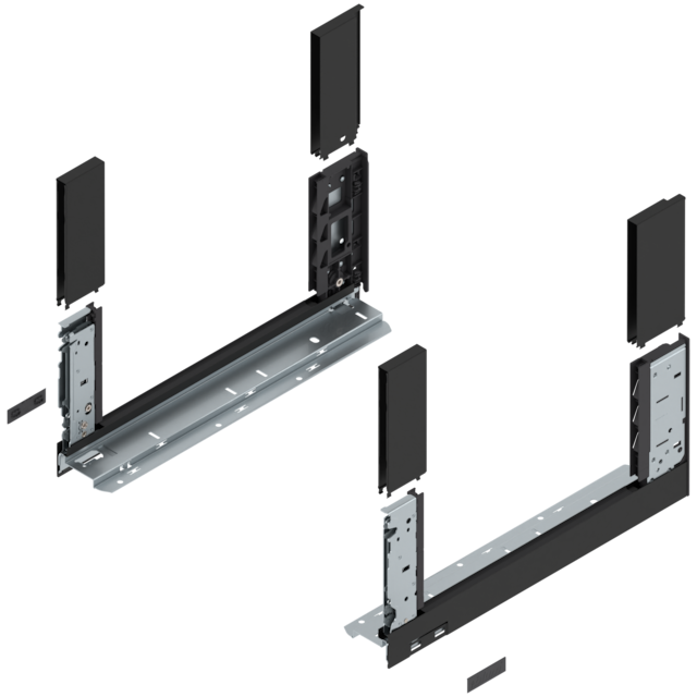 LEGRABOX free drawer side height C