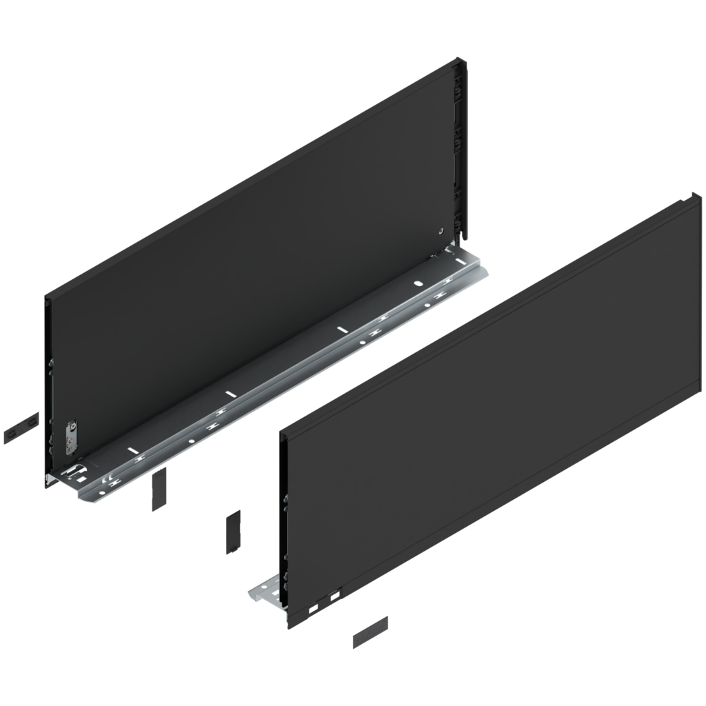 LEGRABOX pure drawer side set height F