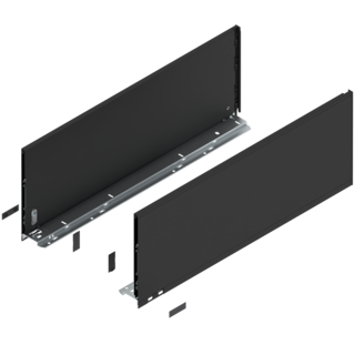 LEGRABOX pure drawer side set height F