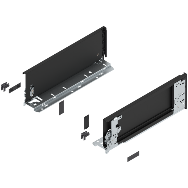 LEGRABOX pure drawer side without decorative element height K
