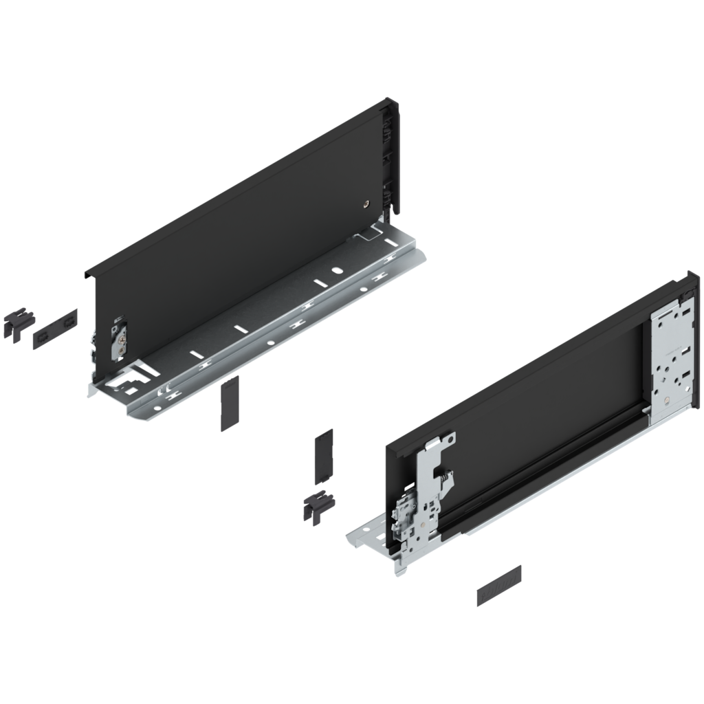 LEGRABOX pure drawer side without decorative element height K