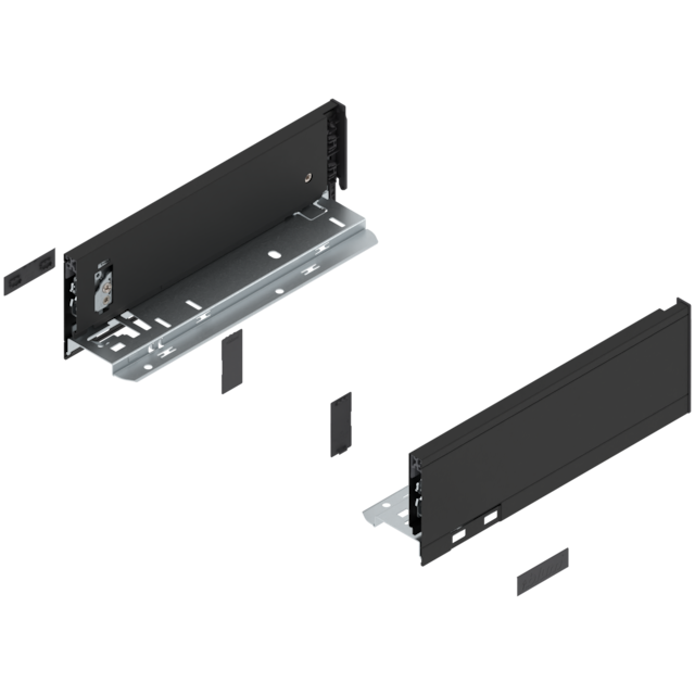 LEGRABOX pure drawer side set height M