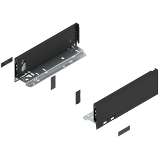 LEGRABOX pure drawer side set height M