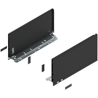 LEGRABOX pure drawer side set height C