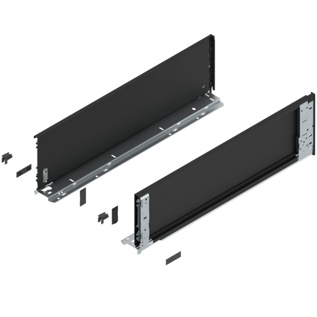 LEGRABOX pure drawer side without decorative element height C