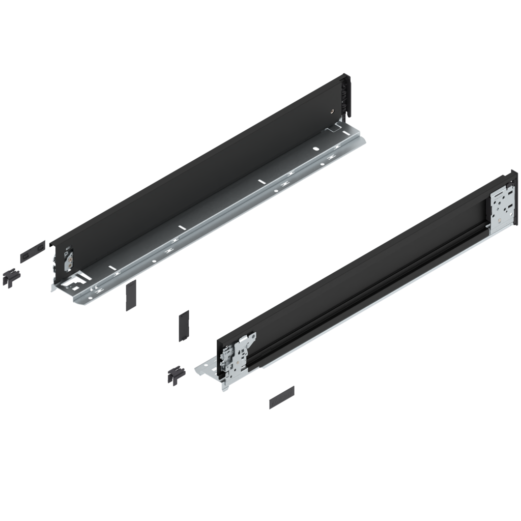 LEGRABOX pure drawer side without decorative element height M