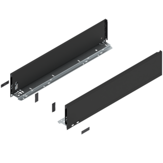 LEGRABOX pure drawer side set height K