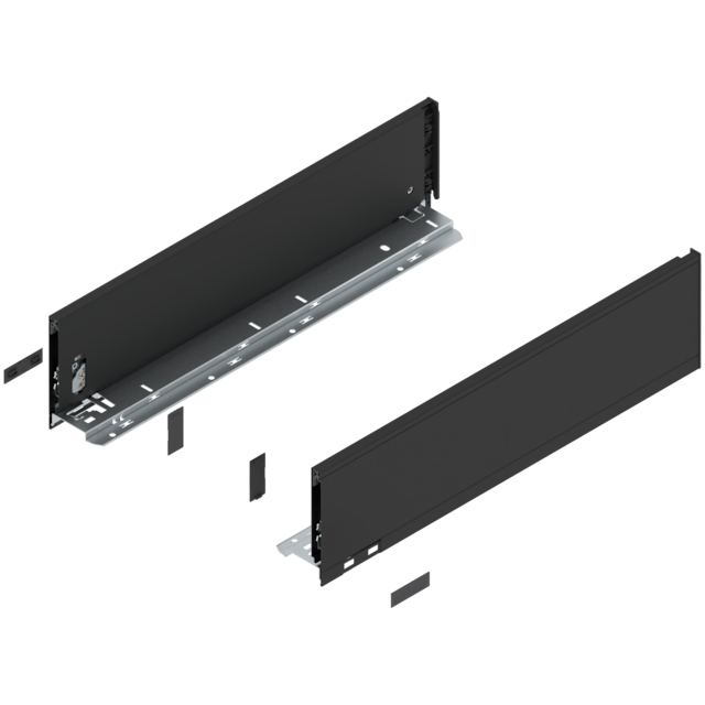 LEGRABOX pure drawer side set height K