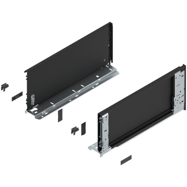 LEGRABOX pure drawer side without decorative element height C