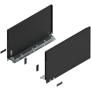 LEGRABOX pure drawer side set height F