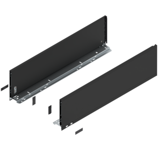 LEGRABOX pure drawer side set height C