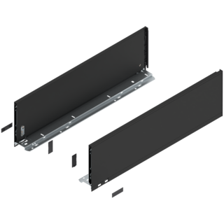 LEGRABOX pure drawer side set height C