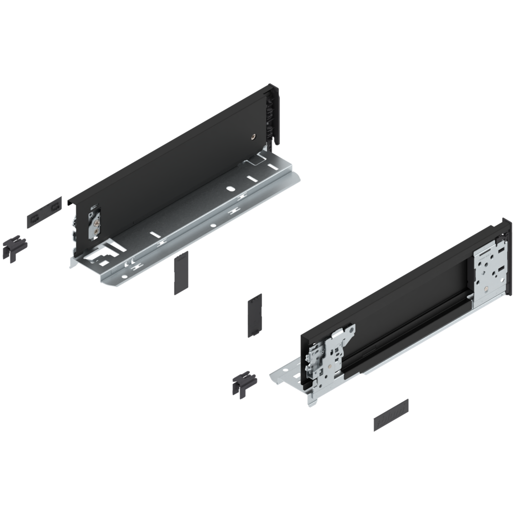 LEGRABOX pure drawer side without decorative element height M