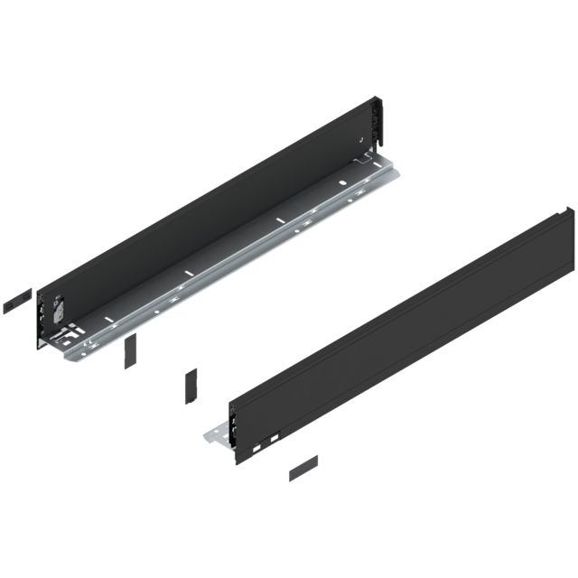 LEGRABOX pure drawer side set height M