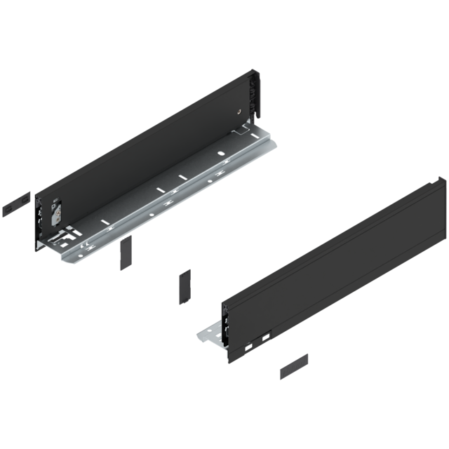 LEGRABOX pure drawer side set height M
