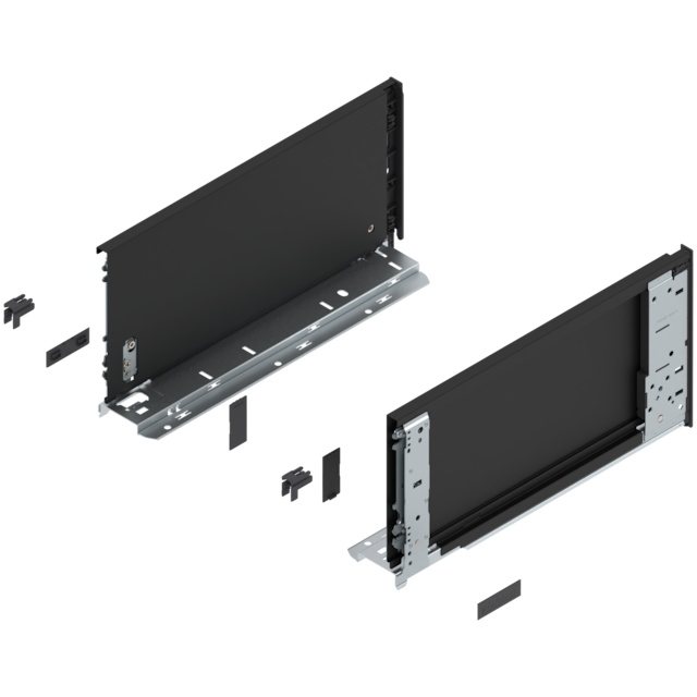 LEGRABOX pure drawer side without decorative element height C