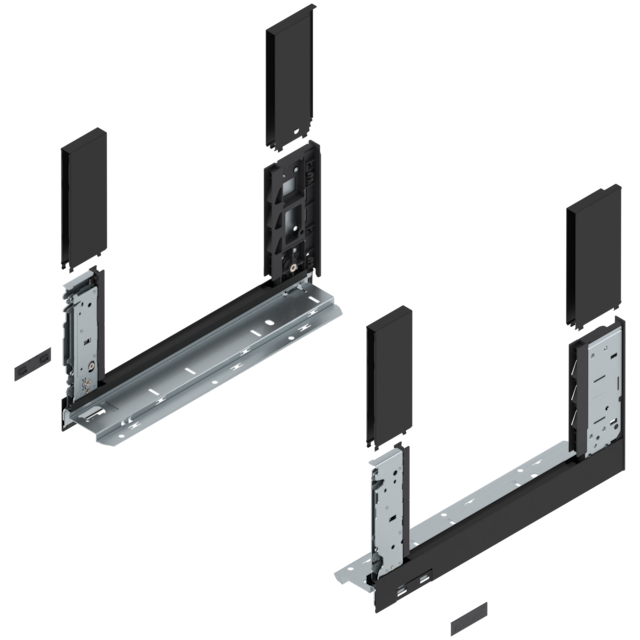 LEGRABOX free drawer side height C