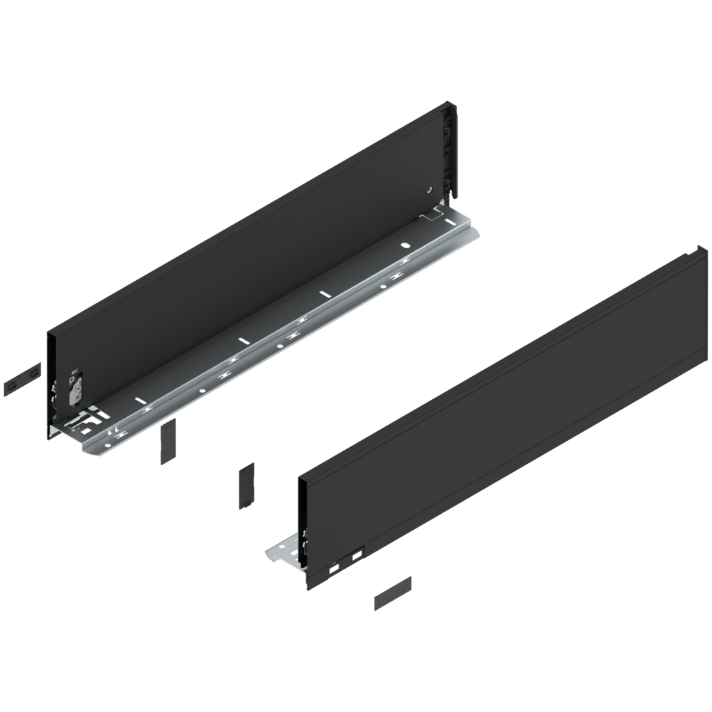 LEGRABOX pure drawer side set height K
