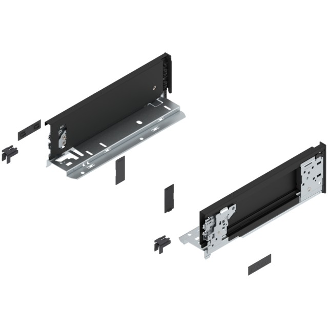 LEGRABOX pure drawer side without decorative element height M