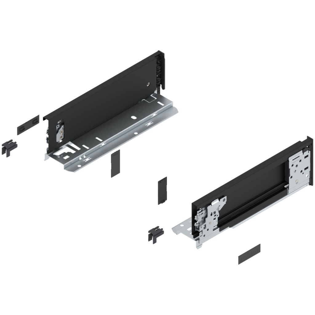 LEGRABOX pure drawer side without decorative element height M