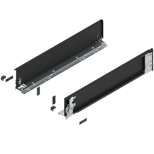 LEGRABOX pure drawer side without decorative element height K