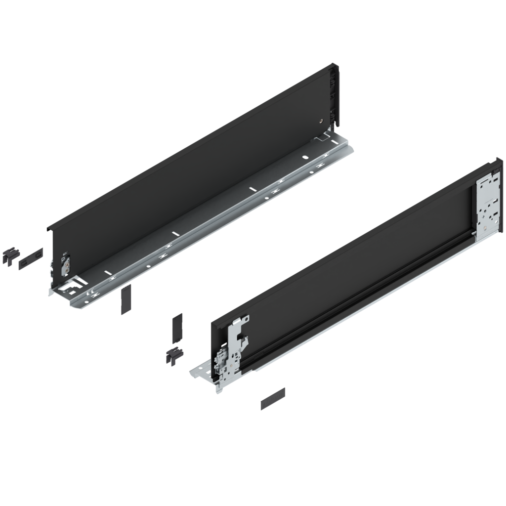 LEGRABOX pure drawer side without decorative element height K